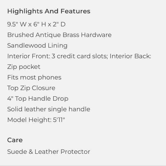 HOBO Maggie studded leather clutch. 100%leather New With Tags - Picture 7 of 7